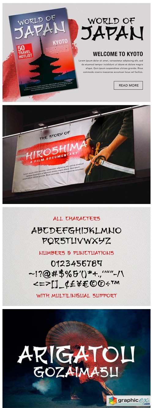  Hirokawa Font 