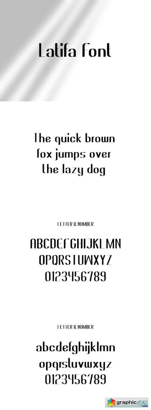  Latifa Font 