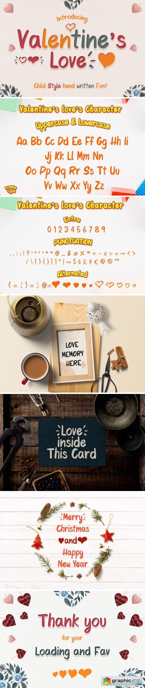  Valentine's Love Font 
