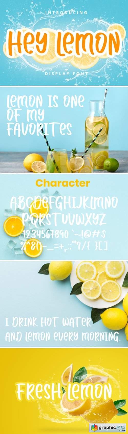 Hey Lemon Font