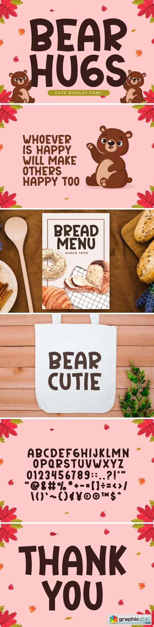  Bear Hugs Font 