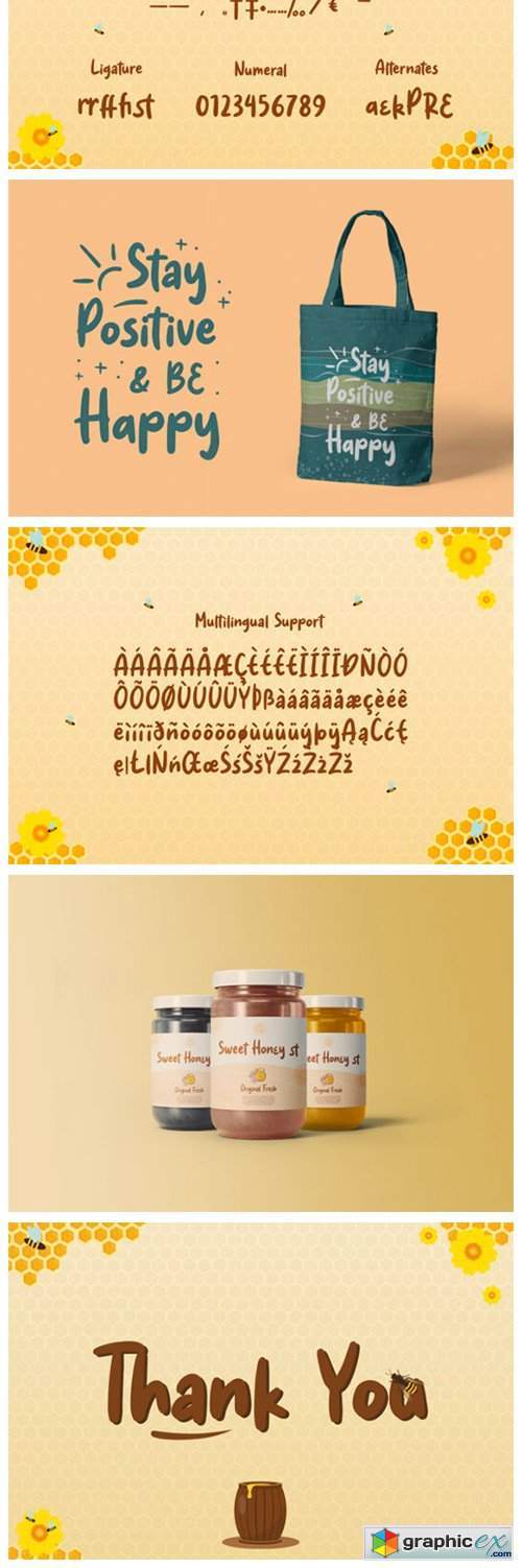 Honey Jar Font