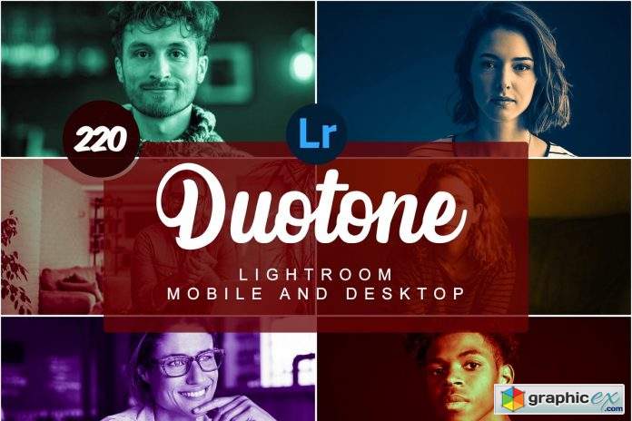  Duotone Mobile and Desktop PRESETS 