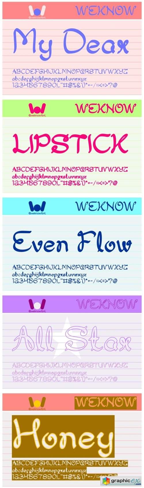  My Dear Font 