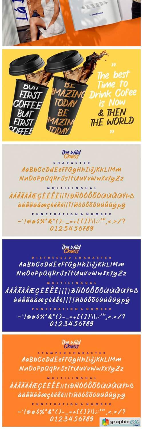  The Wild Chaos Font 