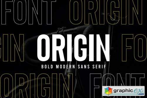  Origin - Bold Retro Sans Serif 