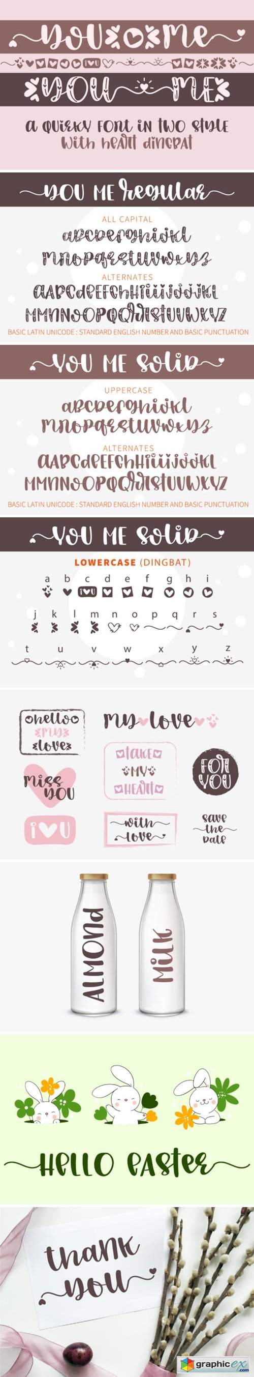  You Me Font 