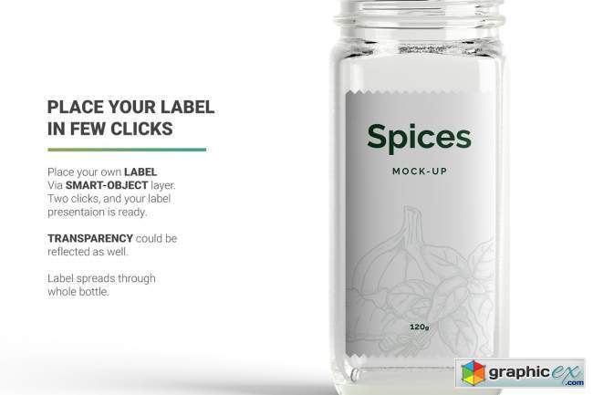 Spices Jar Mockup 5468199