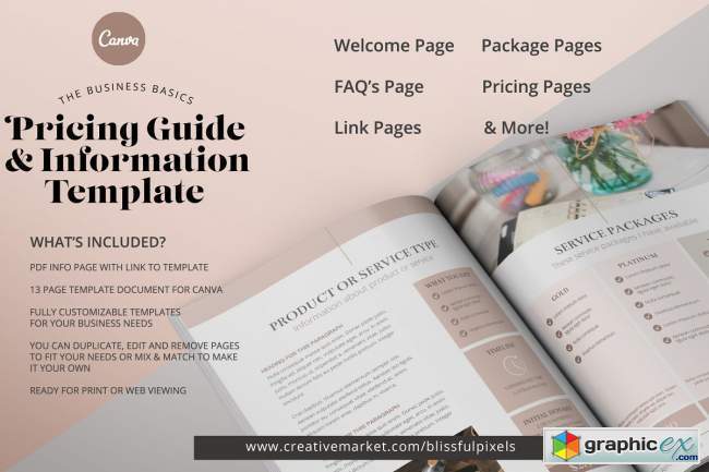 Pricing Guide & Info Template