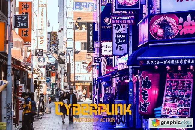 Cyberpunk | PSD action