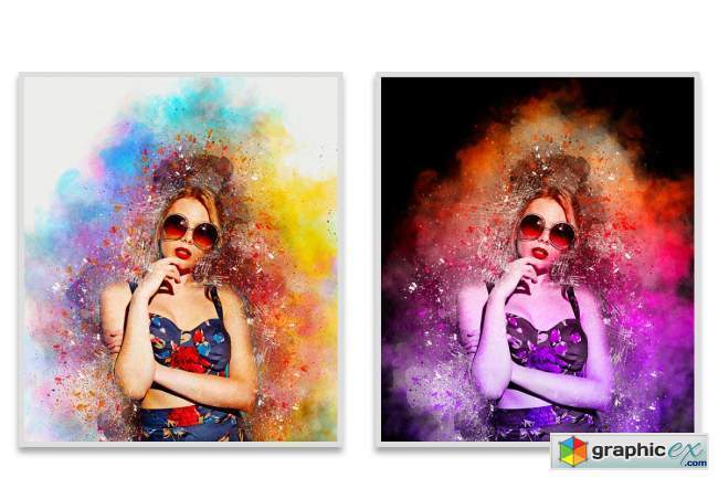Color Dispersion Photoshop Action