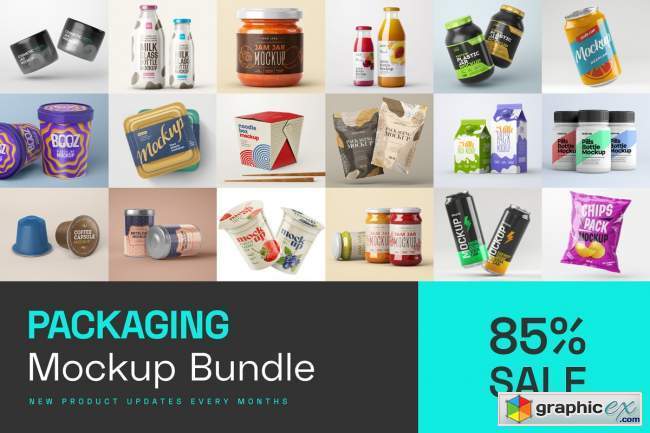 Packaging Mockup Bundle