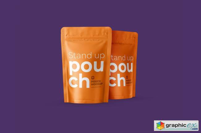 Stand Up Pouch Front and Half Side 