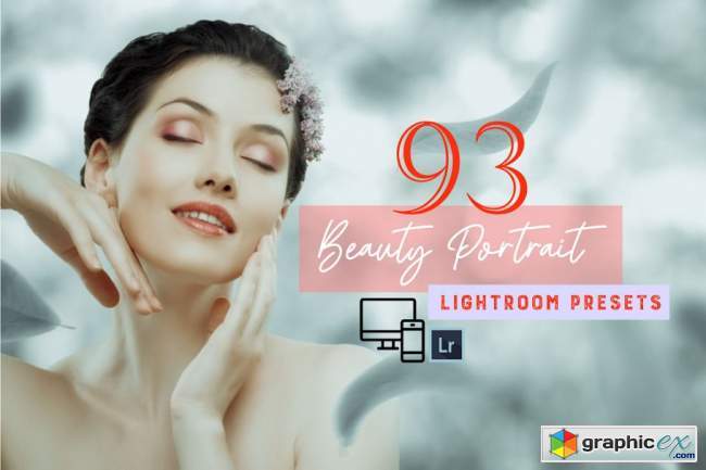 93 Beauty Portrait Lightroom Presets 