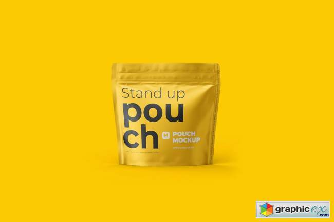 Stand-up Pouch Mockup (square) 4763378