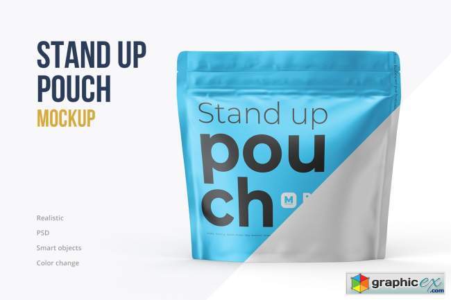 Stand-up Pouch Mockup (square) 4763378