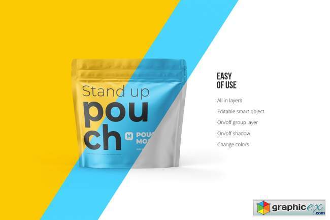 Stand-up Pouch Mockup (square) 4763378