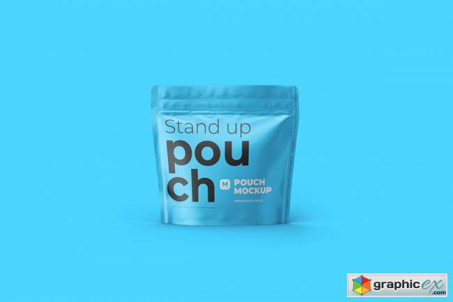 Stand-up Pouch Mockup (square) 4763378