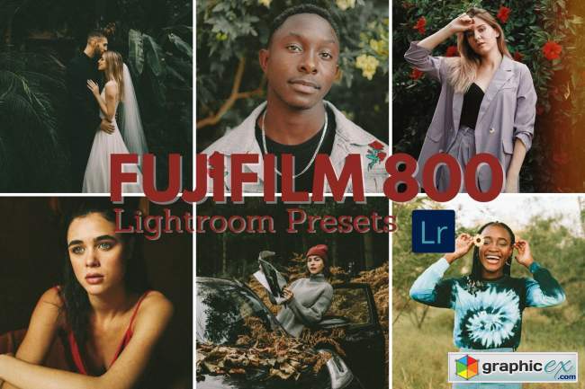 Fujifilm 800 Lightroom Film Presets 