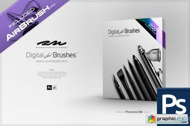 RM Digital Art Brushes EE for PS 
