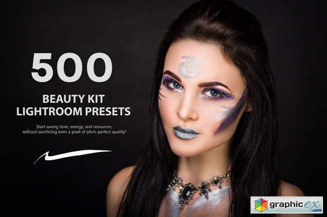 500 Beauty Kit Lightroom Presets