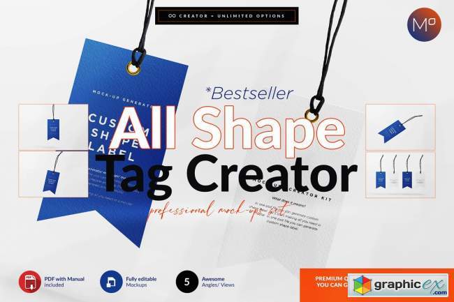 All Shape Tag Creator Mock-up 