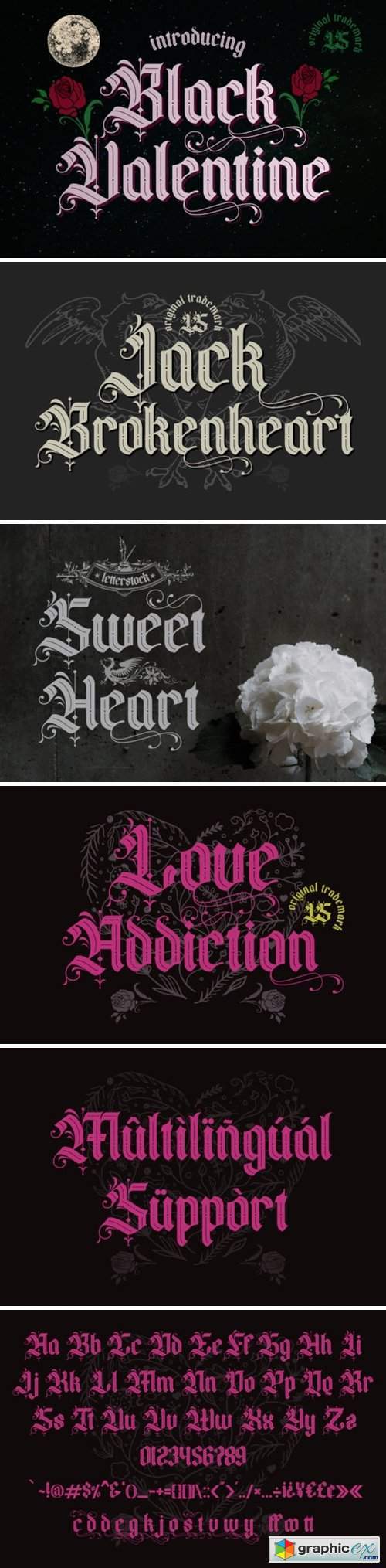 Black Valentine Font