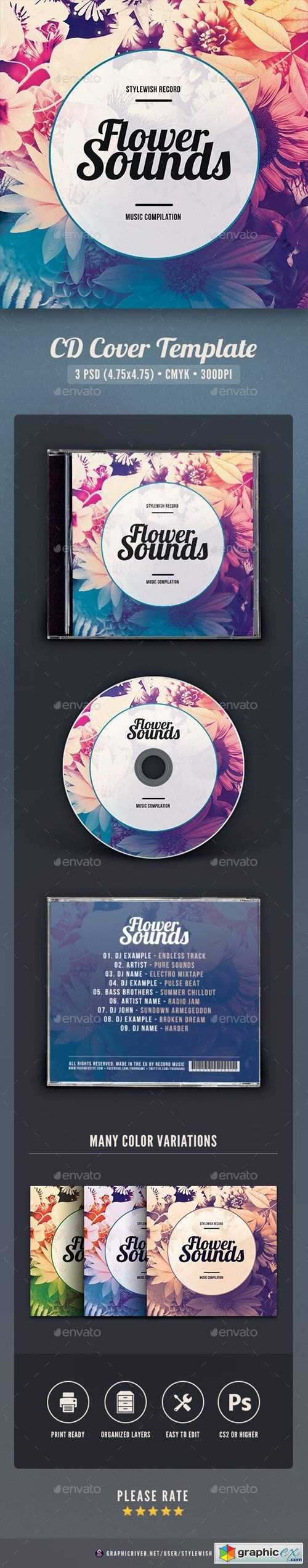 Flower Sounds CD Cover Artwork