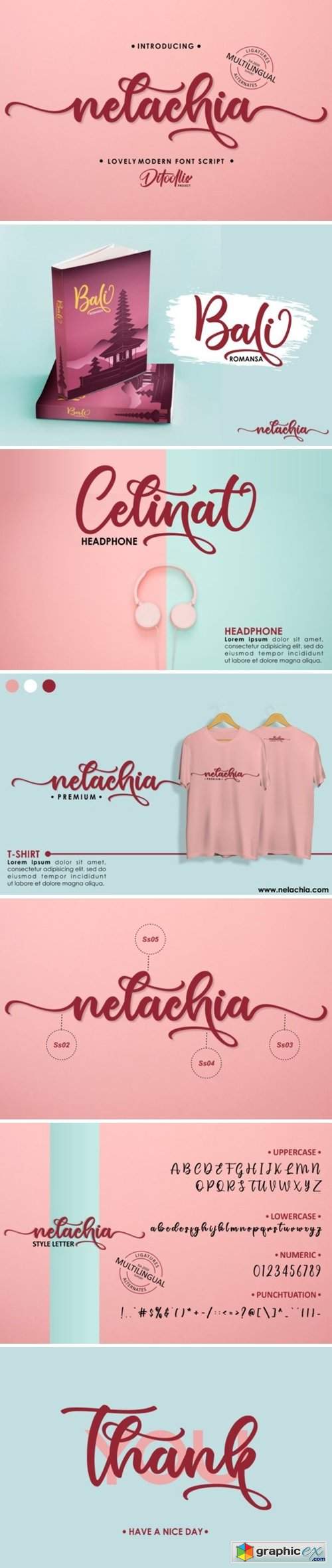  Nelachia Font 