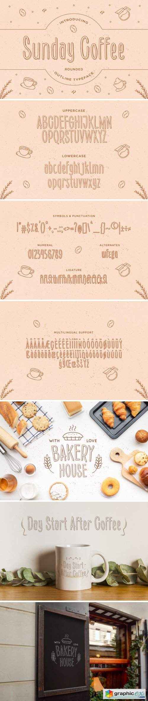  Sunday Coffee Font 