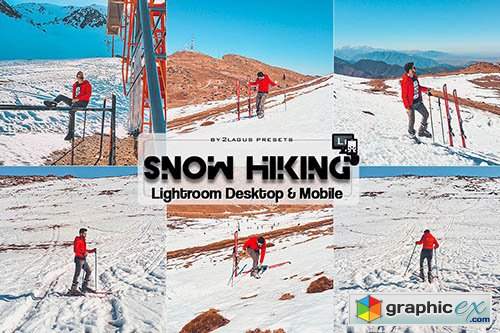  Snow Hiking Lightroom Presets 