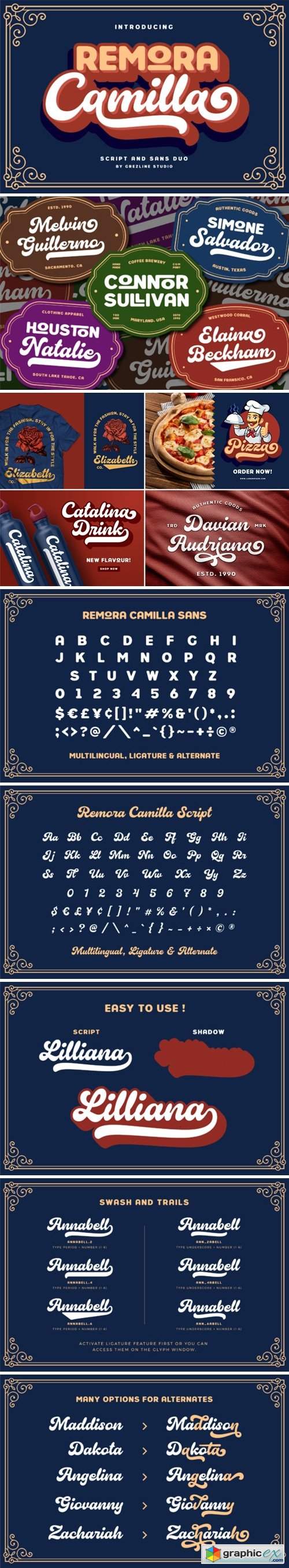  Remora Camilla Font 