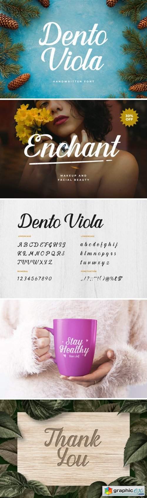 Dento Viola Font