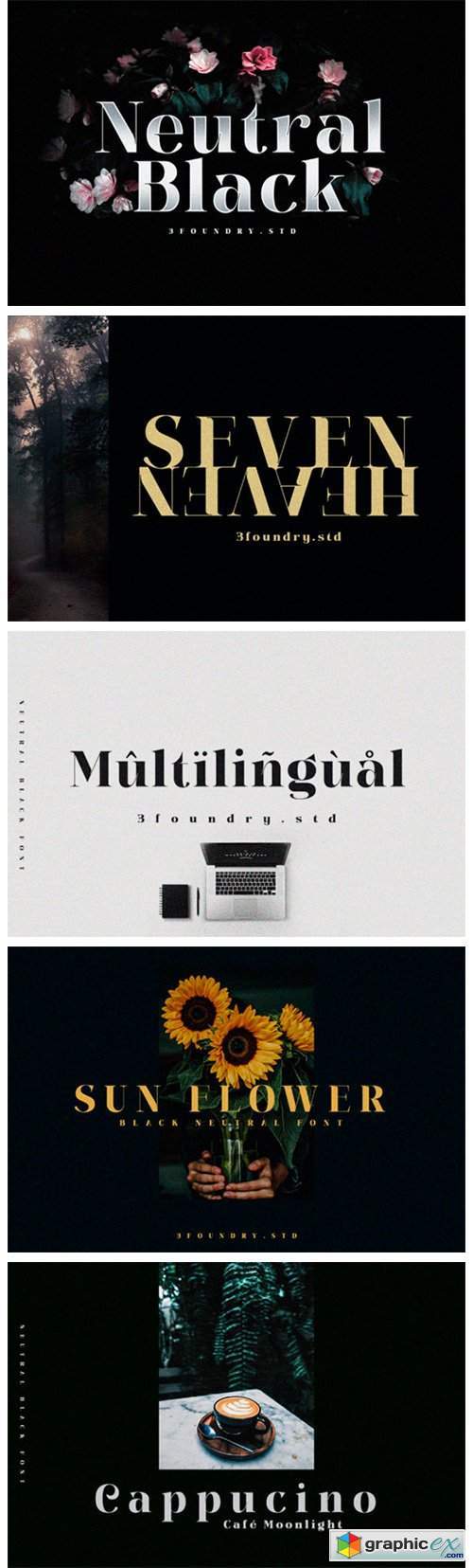 Neutral Black Font