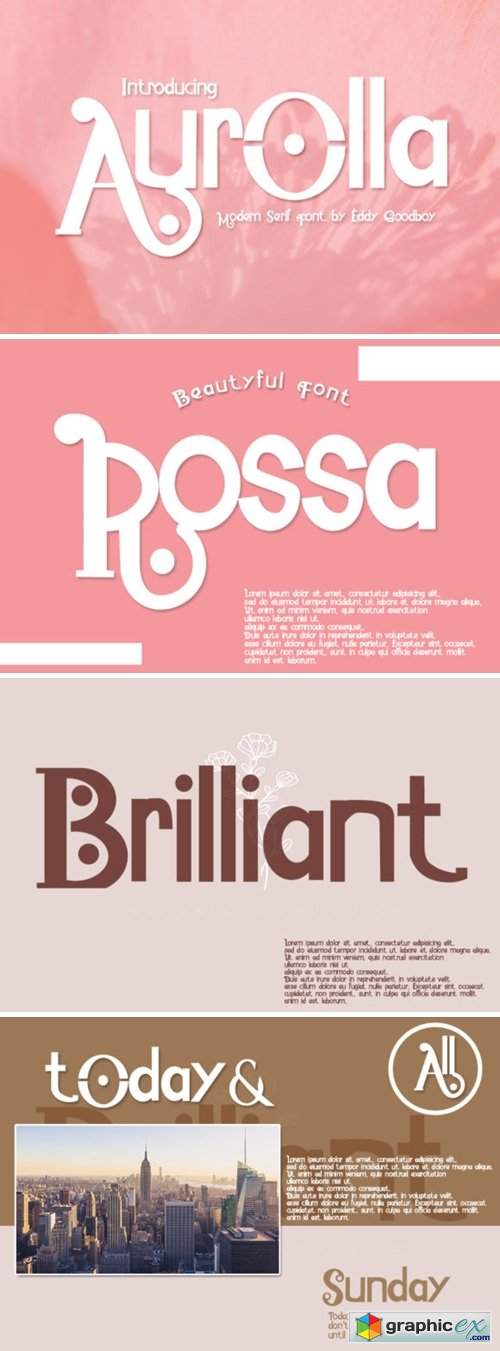  Aurolla Font 