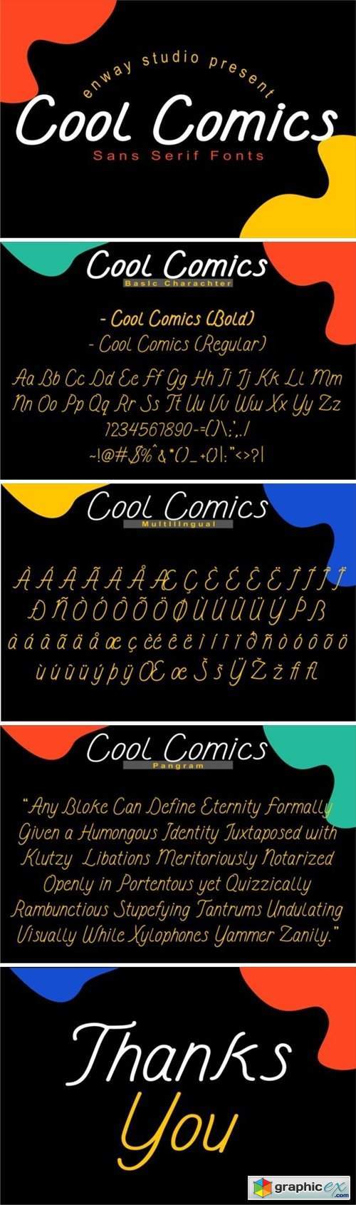 Cool Comics Font