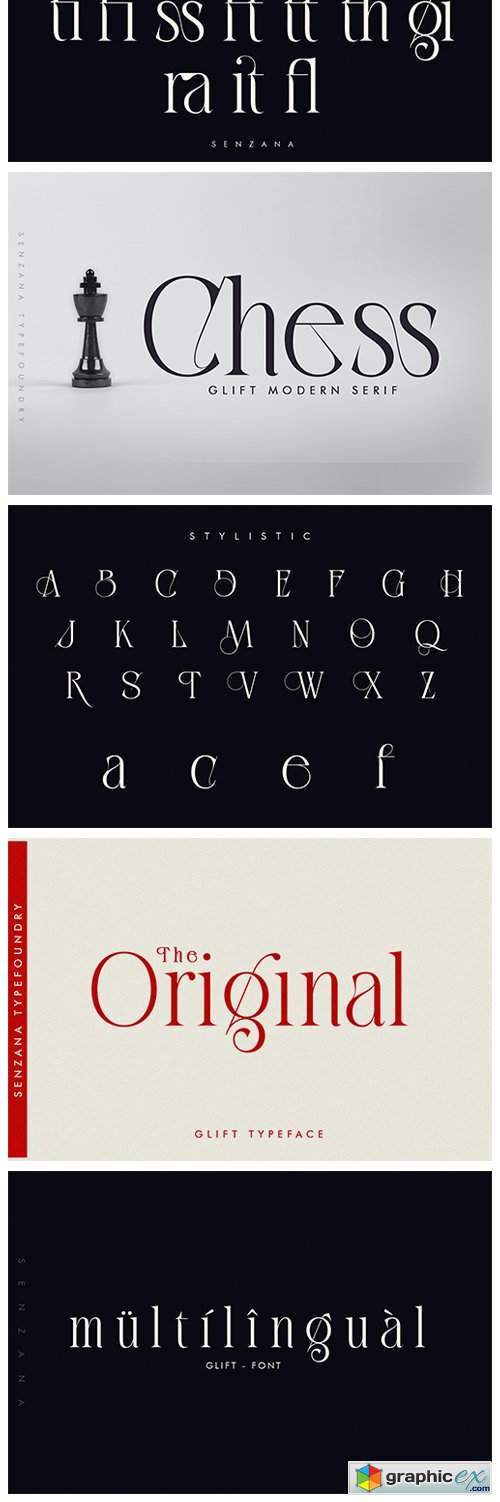 Glift Font