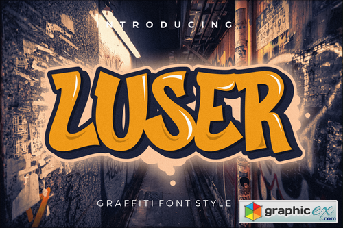 Luser Graffiti Bold