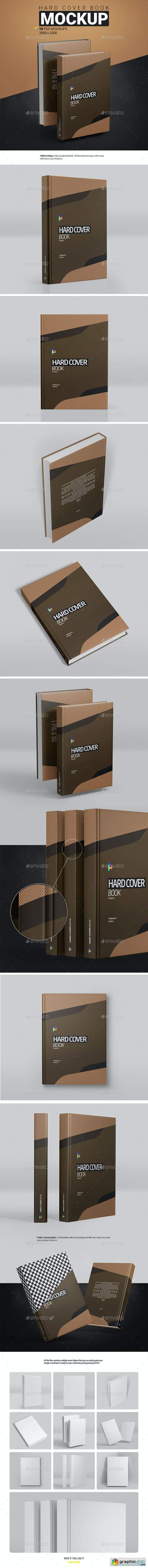 Hard Cover Book Mockup 30353249