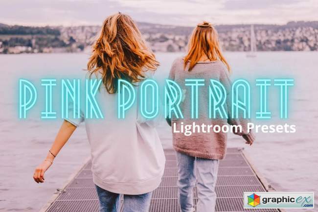 Pink Portrait Lightroom Presets 