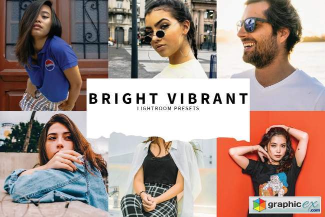 10 Bright Vibrant Lightroom Presets 