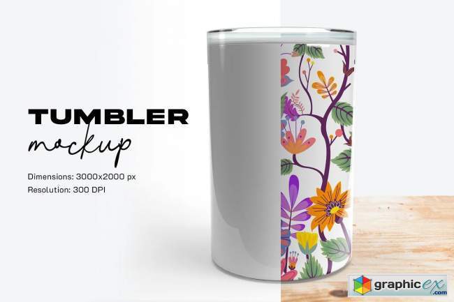 Tumbler Mockup