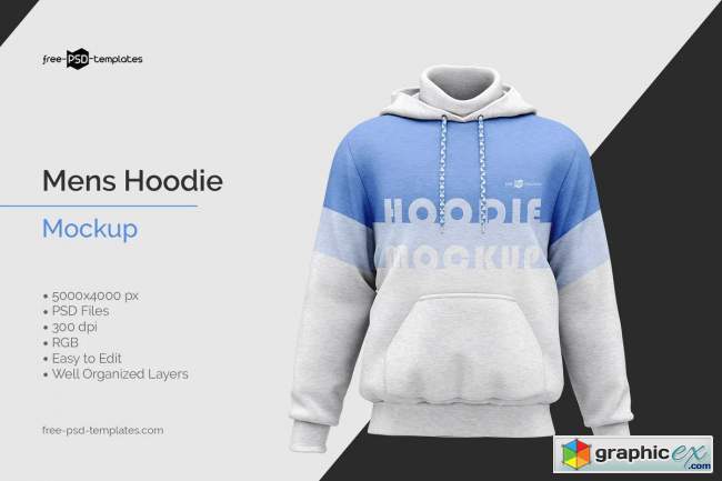 Mens Hoodie Mockup 5737638