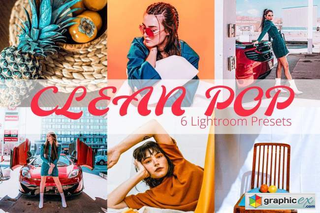 Clean Pop - Lightroom Preset Pack 