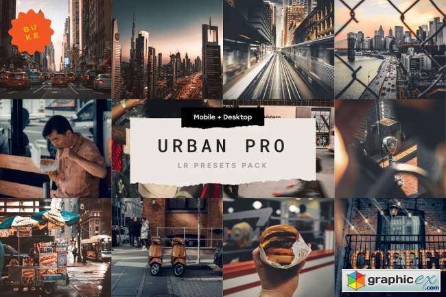 Urban Pro – 5 Lightroom Presets