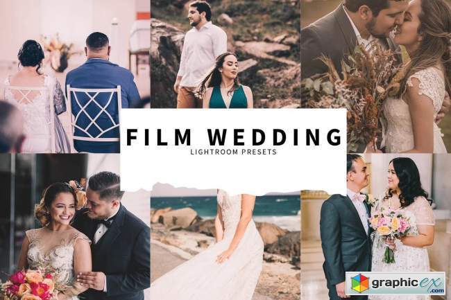 10 Film Wedding Lightroom Presets