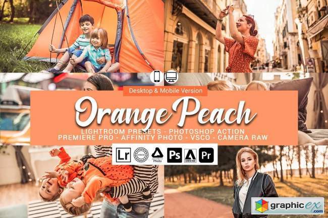 Orange Peach Presets