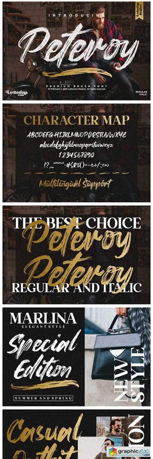 Peteroy Font