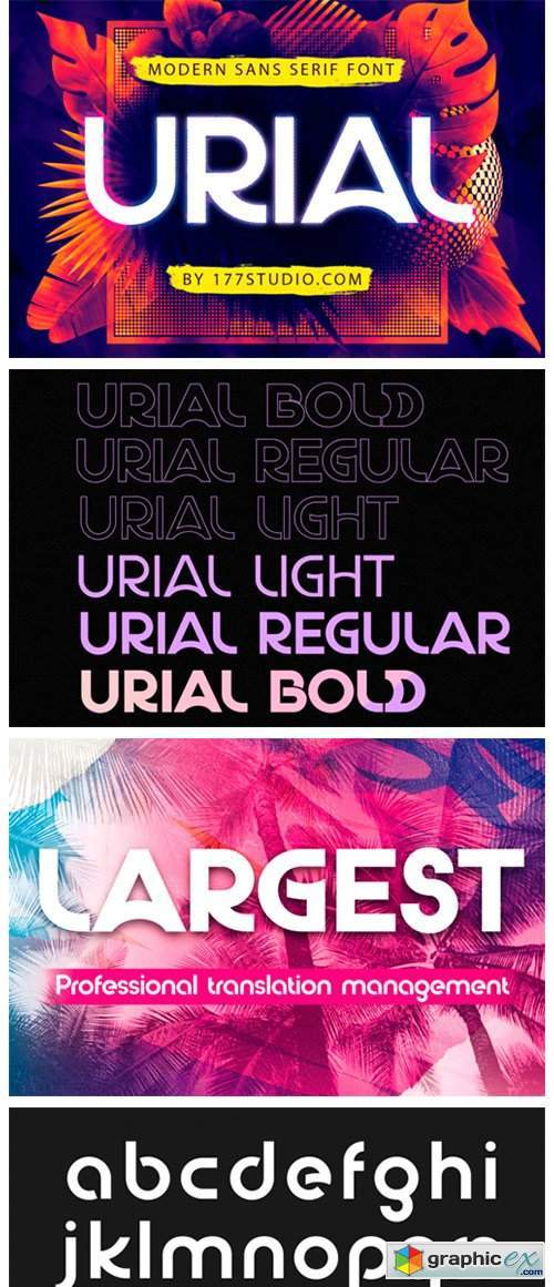 Urial Font