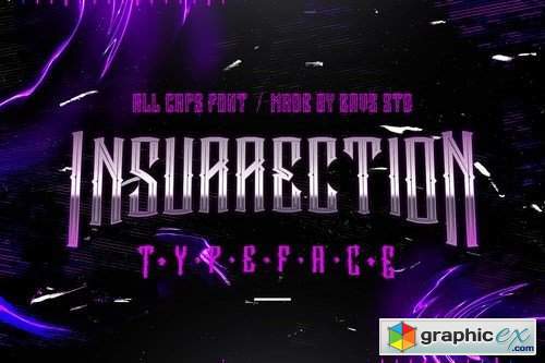 GRVS Insurrection all caps Font